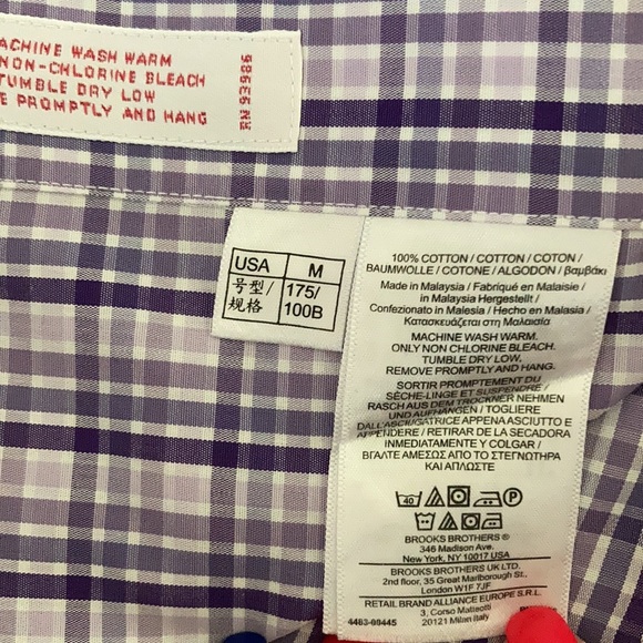 New Brooks Brothers shirt s.M - Picture 4 of 4